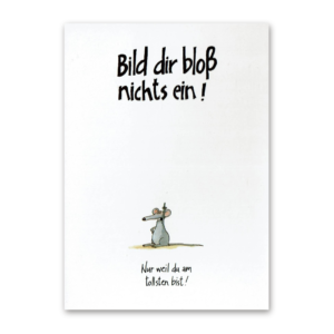Postcard Bild dir nichts ein, Sven Nordqvist