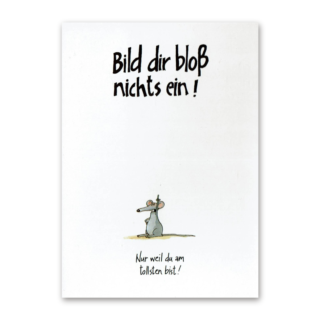 Postcard Bild dir nichts ein, Sven Nordqvist
