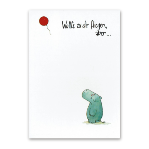 Postcard Zu dir fliegen, Sven Nordqvist