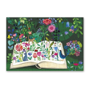 Postcard Buch mit Blumen und Blüten, Mila Marquis