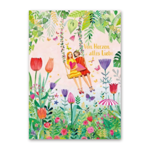 Postcard Zwei Frauen, Mila Marquis