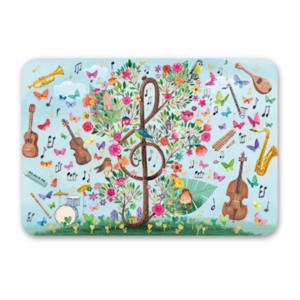 Postcard Notenschlüssel, Mila Marquis