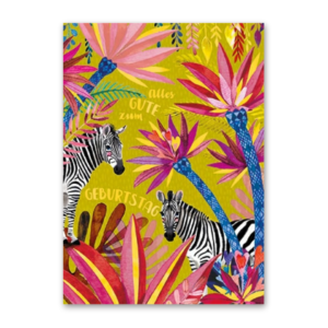 Postcard Zebras, Mila Marquis