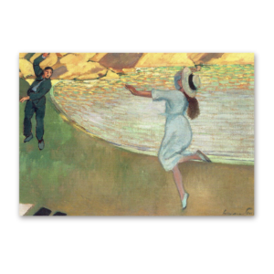 Postcard Das Liebespaar, Rene Georges Hermann-Paul