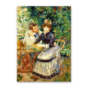 Postcard Im Garten, Pierre-August Renoir