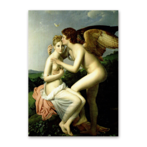 Postcard Amor und Psyche, Baron Francois Pascal Gerard