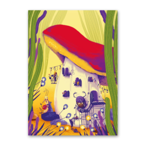 Postcard Pilzhaus, Superfreunde