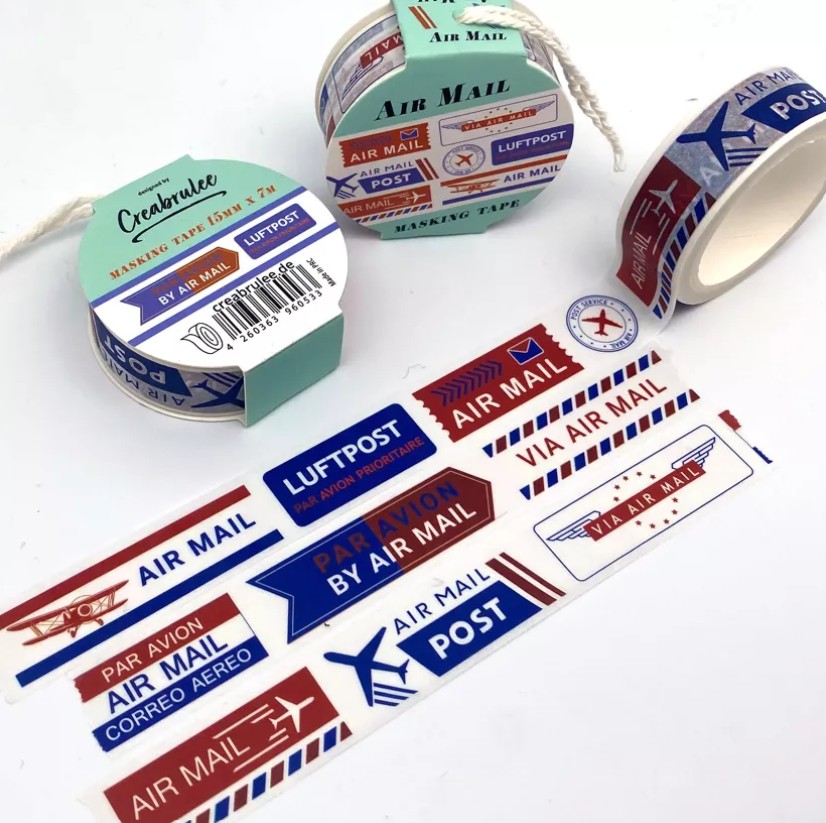 Washitape Luftpost Airmail, Superfreunde