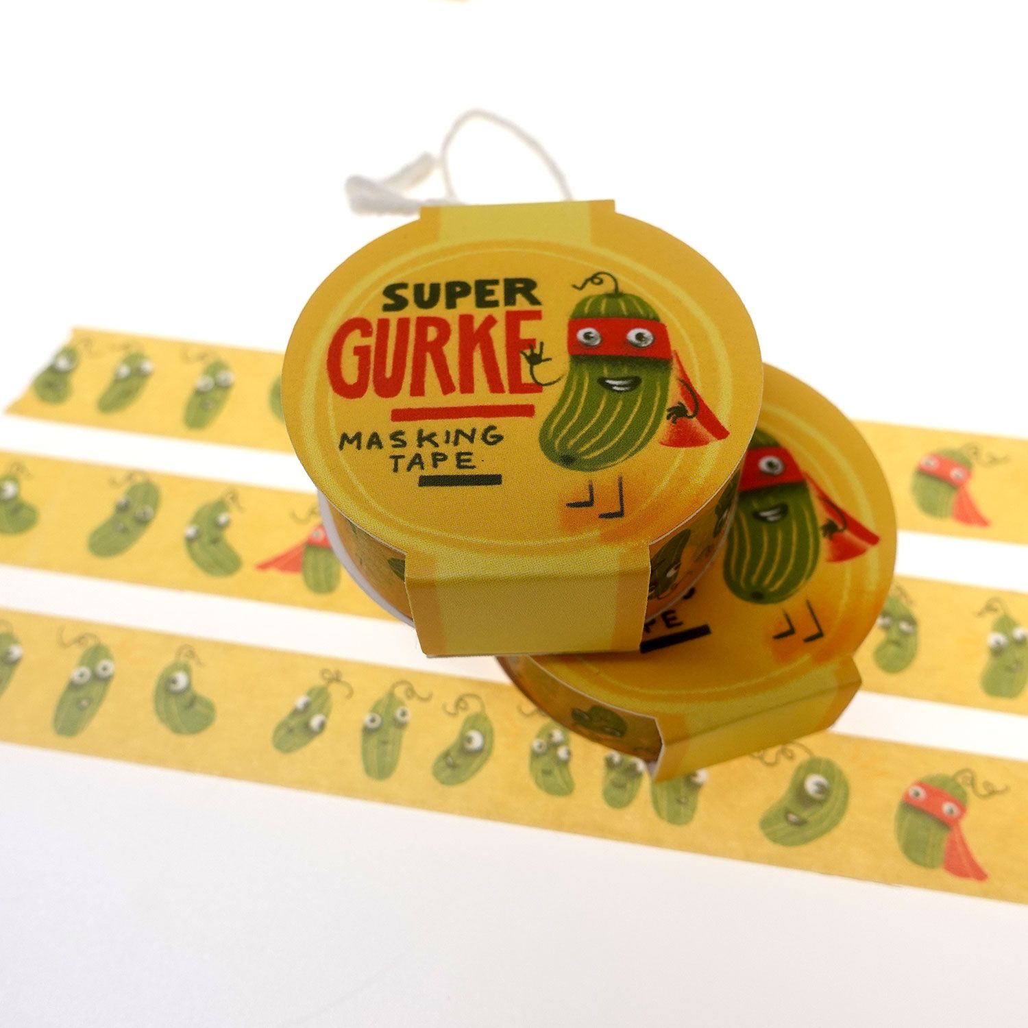 Washitape Die Supergurke, Superfreunde