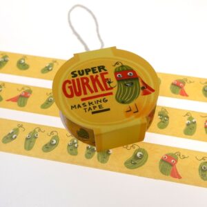 Washitape Die Supergurke, Superfreunde