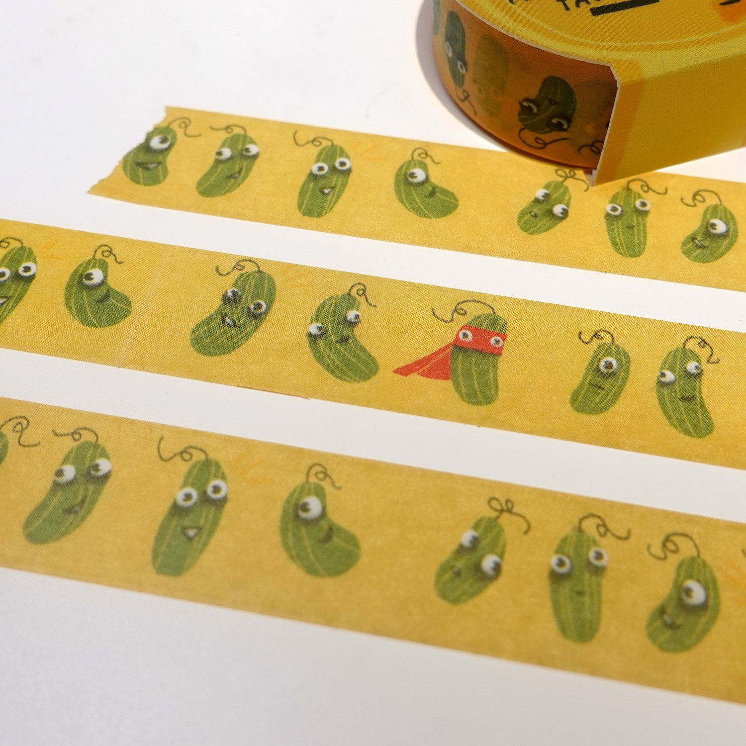 Washitape Die Supergurke, Superfreunde