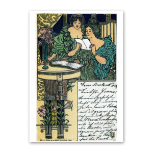 Postcard Jugendstil