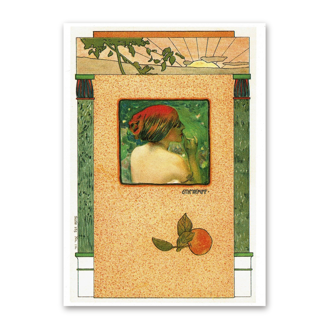 Postcard Jugendstil 1997