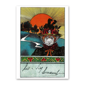 Postcard Jugendstil 1997
