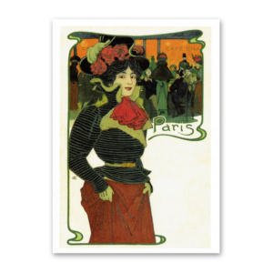 Postcard Jugendstil 1997