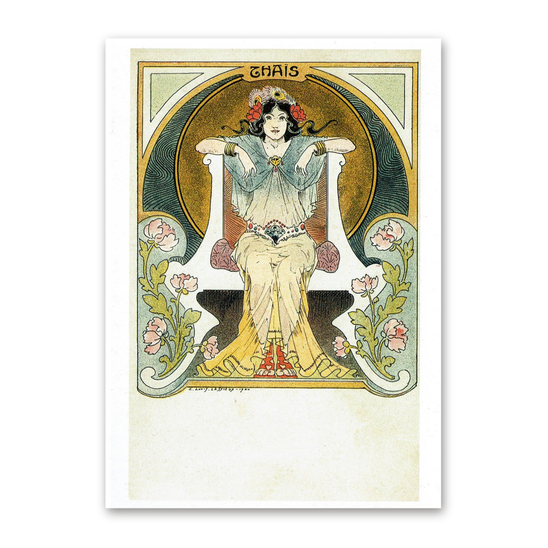 Postcard Jugendstil 1997