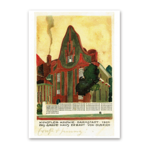 Postcard Jugendstil 1997