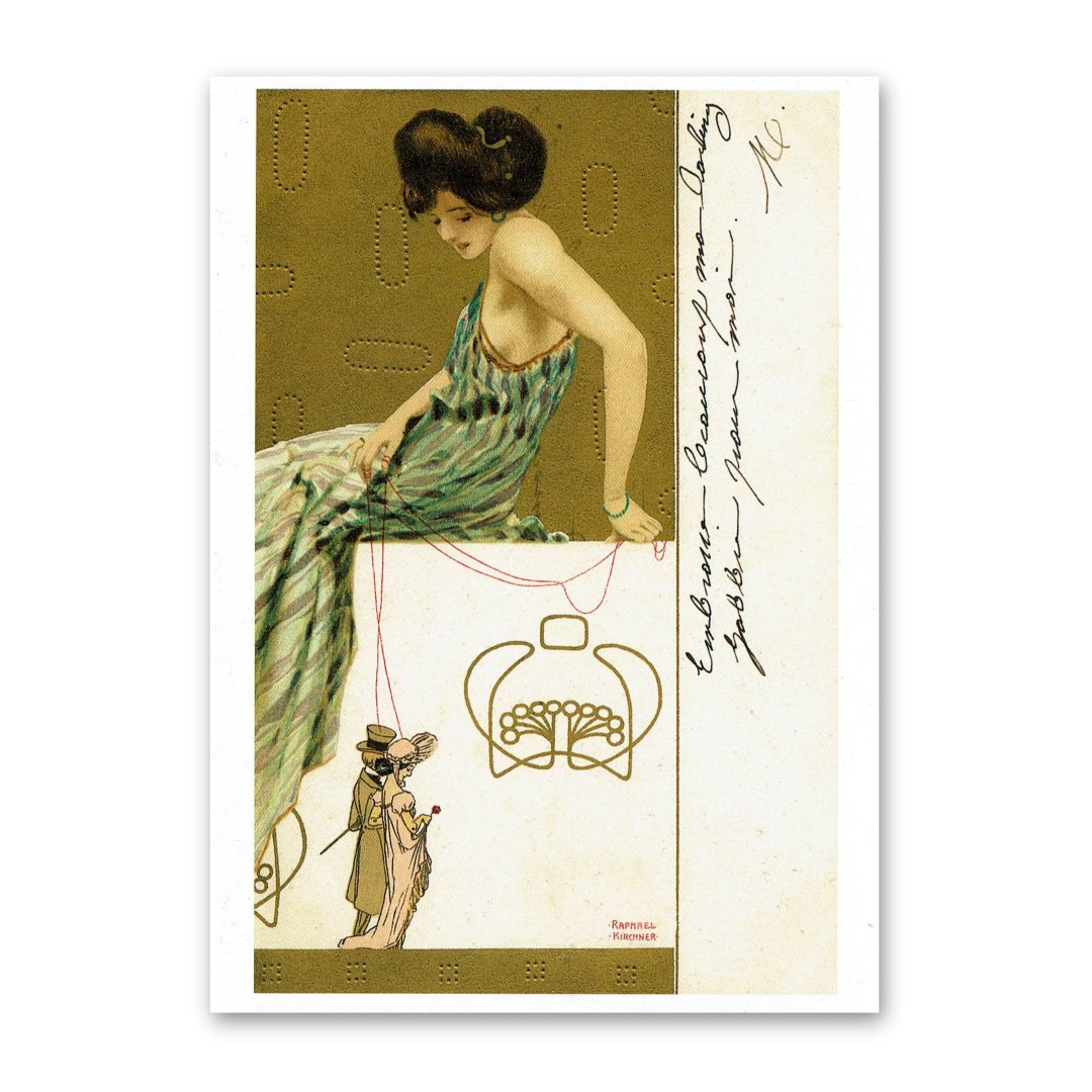 Postcard Jugendstil 1997