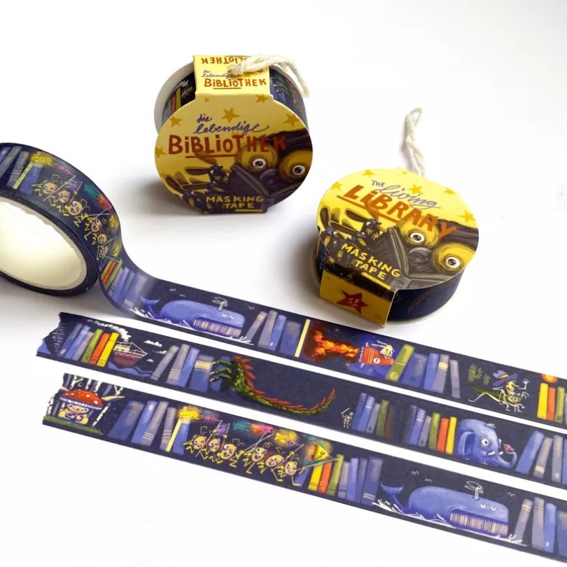 Washitape Die lebendige Bibliothek, Superfreunde