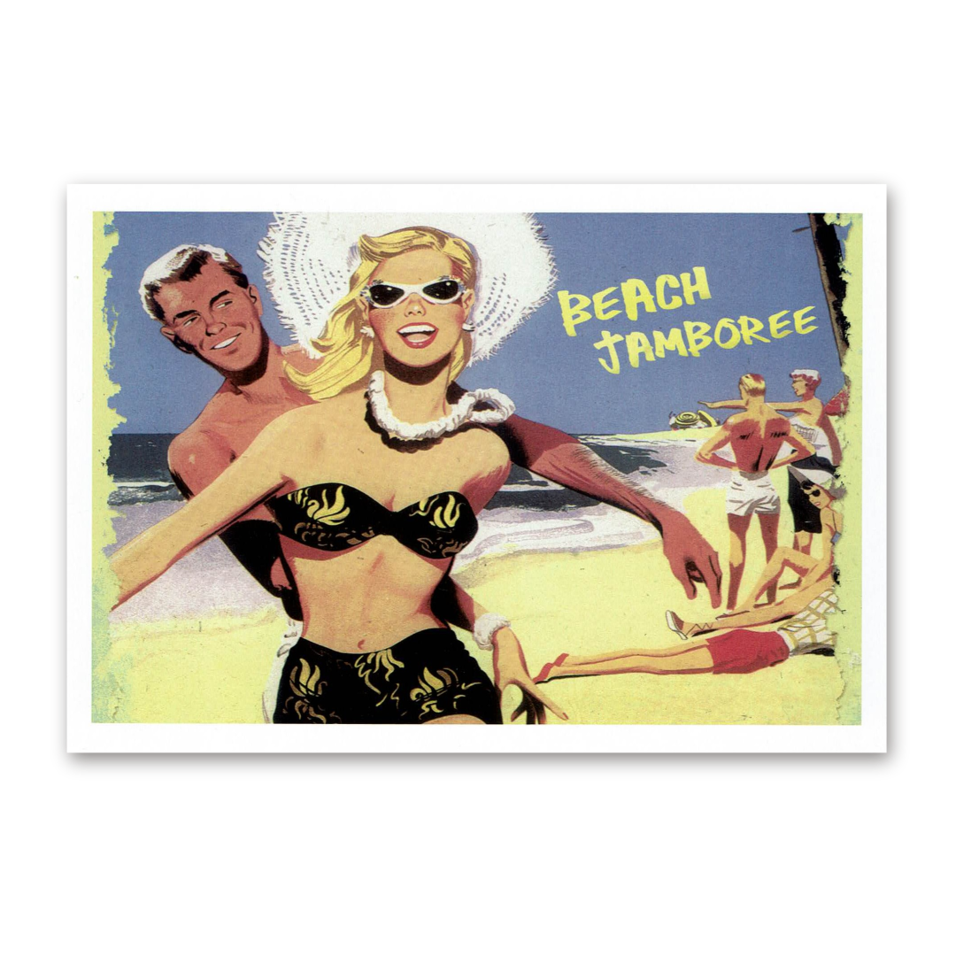 Postcard Retro Greetings, Tushita