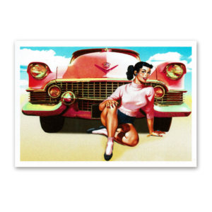 Postcard Retro Greetings, Tushita