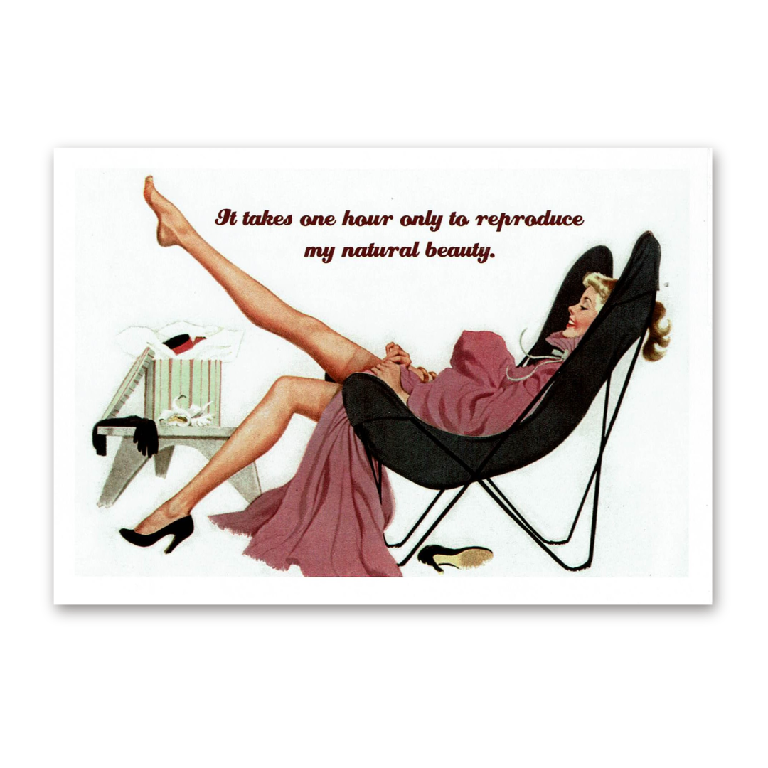 Postcard Retro Greetings, Tushita