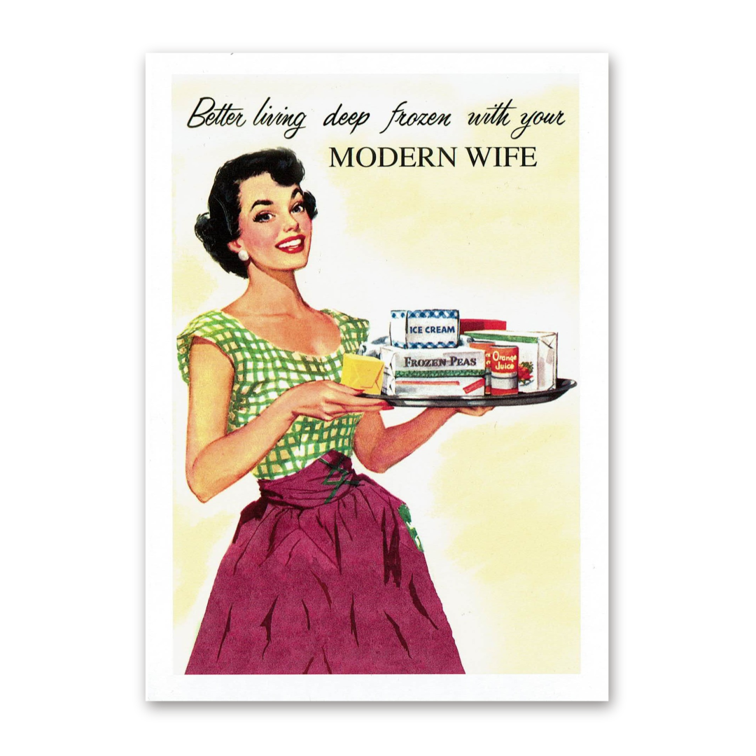 Postcard Retro Greetings, Tushita