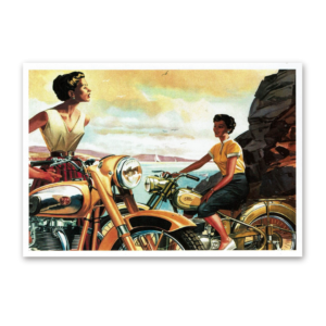 Postcard Retro Greetings, Tushita