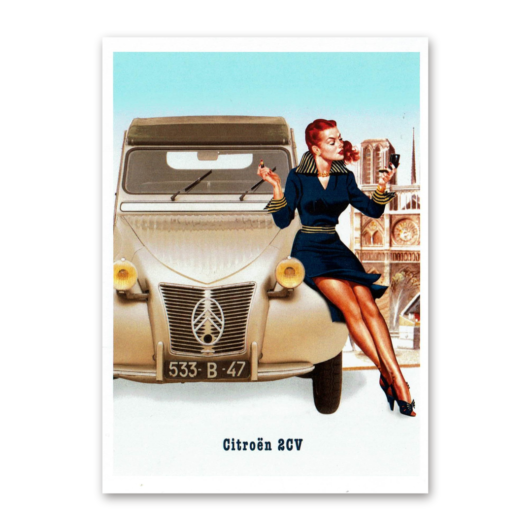 Postcard Retro Greetings, Tushita