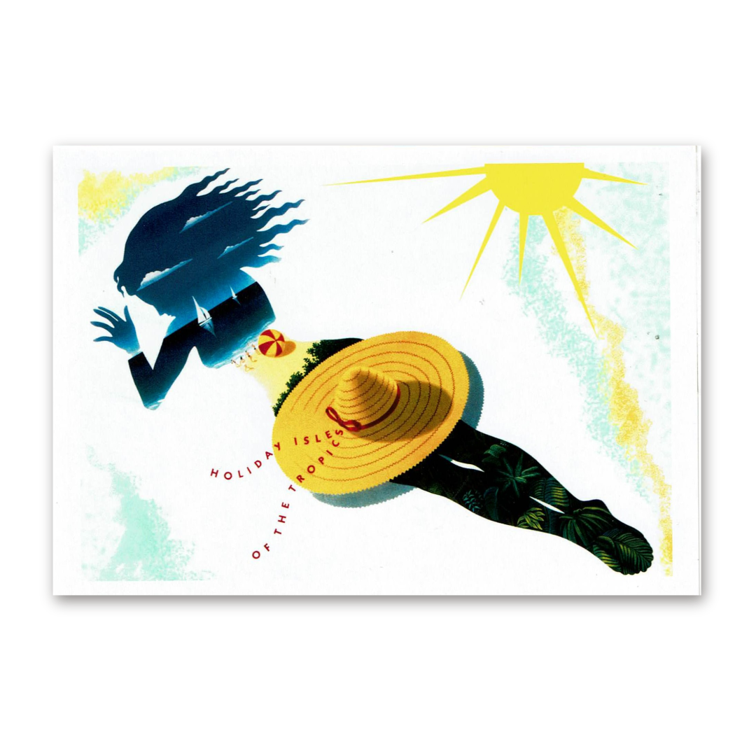 Postcard Retro Greetings, Tushita