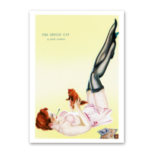 Postcard Retro Pin-Up, Tushita