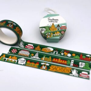 Washitape Saxony City Tape, Creabrulee