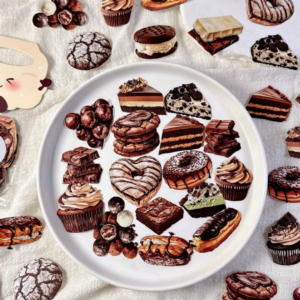 20 Stickers Bag, All The Chocolate