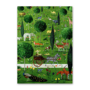 Postcard The Menagerie, Rebecca Campbell