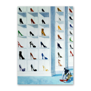 Postcard Jimmy Choo'd, Rebecca Campbell