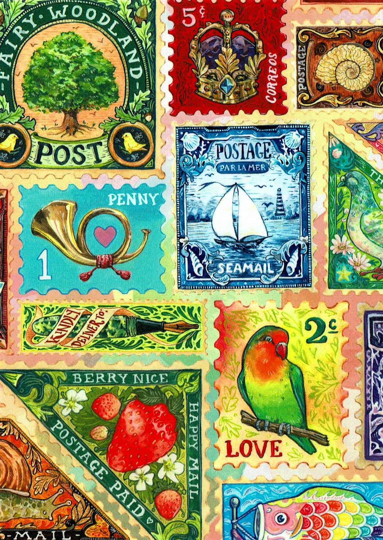 Colorful Stamps