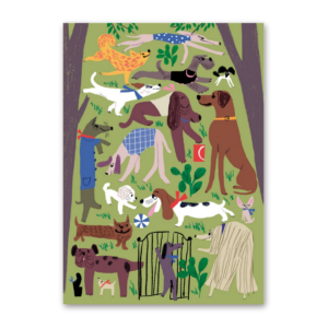 Postcard Dog Park, Kehvola