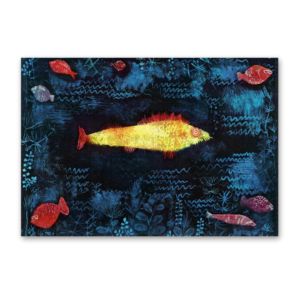 Postcard The Goldfish, Paul Klee