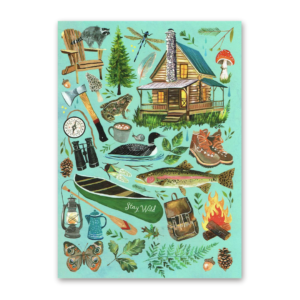 Postcard Wildflower Picnic, Katie Daisy