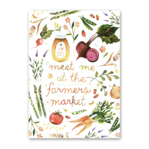 Postcard Wildflower Picnic, Katie Daisy