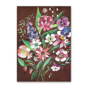 Postcard Wildflower Picnic, Katie Daisy