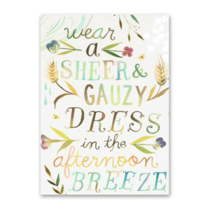 Postcard Wildflower Picnic, Katie Daisy