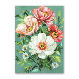 Postcard Wildflower Picnic, Katie Daisy