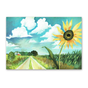 Postcard Wildflower Picnic, Katie Daisy