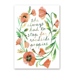 Postcard Wildflower Picnic, Katie Daisy