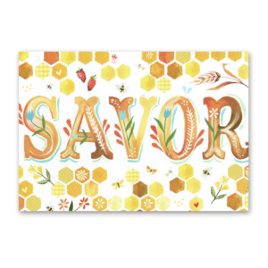 Postcard Wildflower Picnic, Katie Daisy