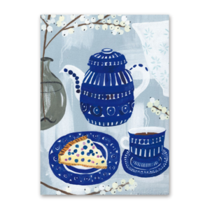 Postcard Blueberry Cake, Kehvola