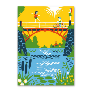 Postcard Bridge, Kehvola