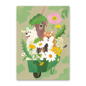 Postcard Dog Cart, Kehvola