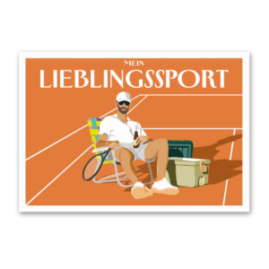 Postcard Mein Lieblingssport, Cityproducts